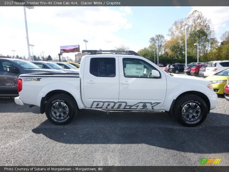 Glacier White / Graphite 2017 Nissan Frontier Pro-4X Crew Cab 4x4