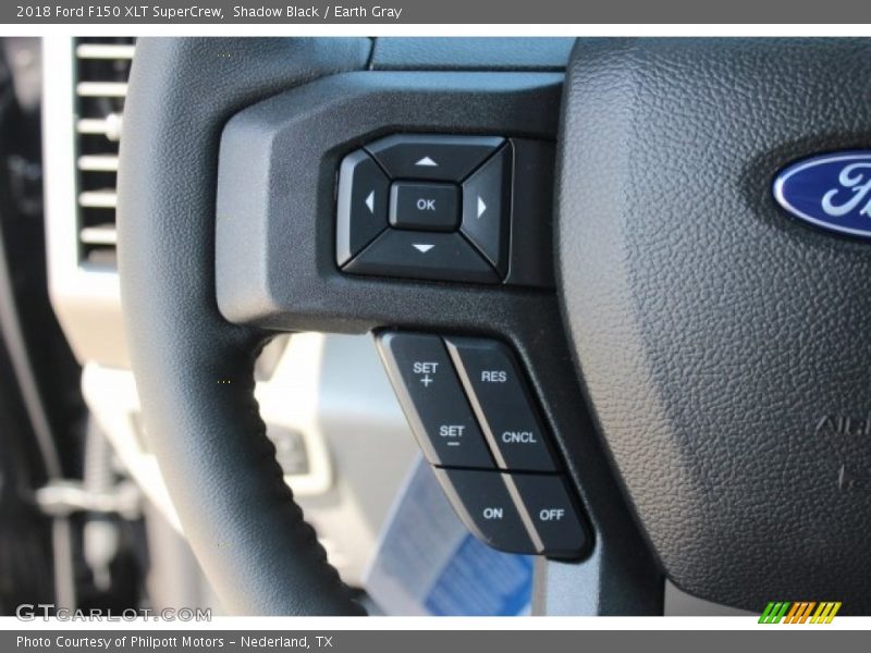 Shadow Black / Earth Gray 2018 Ford F150 XLT SuperCrew