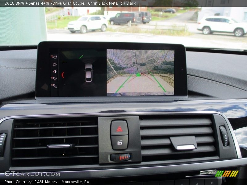 Citrin Black Metallic / Black 2018 BMW 4 Series 440i xDrive Gran Coupe