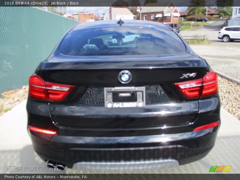 Jet Black / Black 2018 BMW X4 xDrive28i