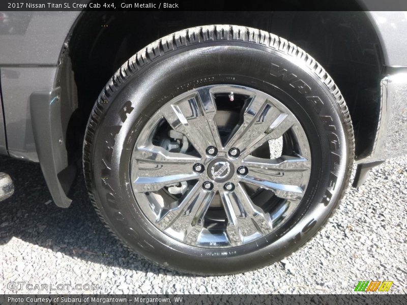 Gun Metallic / Black 2017 Nissan Titan SL Crew Cab 4x4