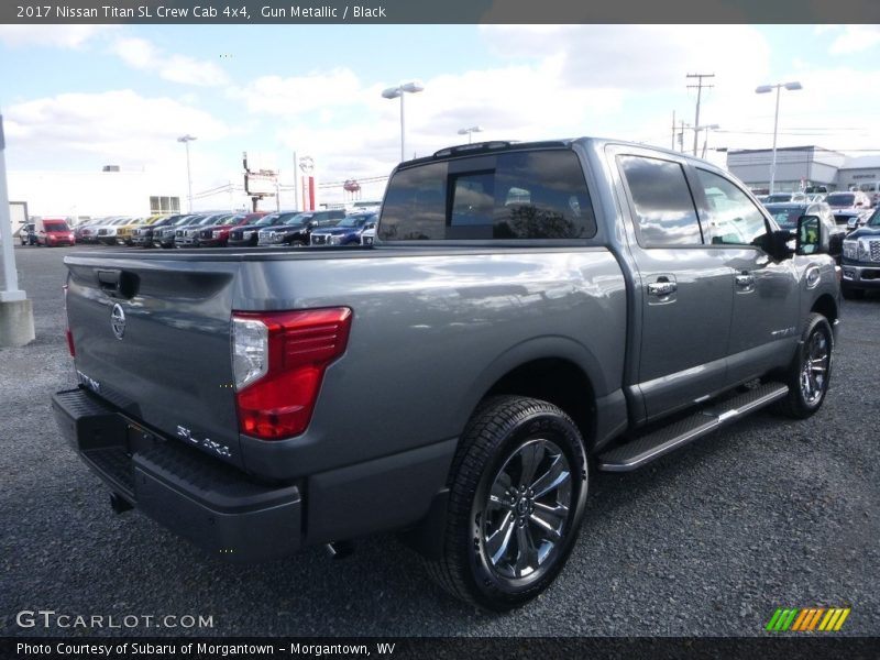 Gun Metallic / Black 2017 Nissan Titan SL Crew Cab 4x4