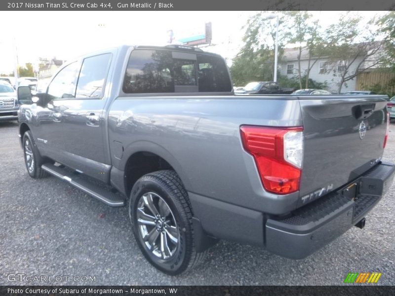 Gun Metallic / Black 2017 Nissan Titan SL Crew Cab 4x4