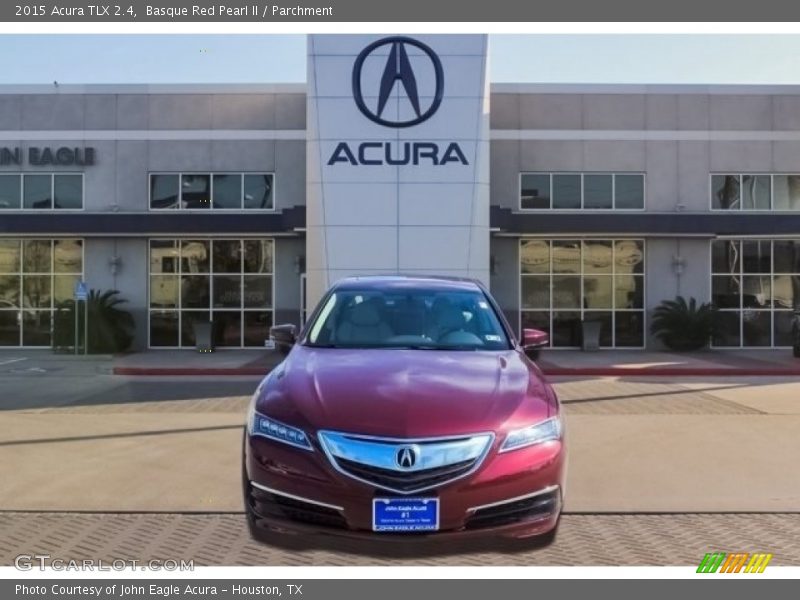 Basque Red Pearl II / Parchment 2015 Acura TLX 2.4