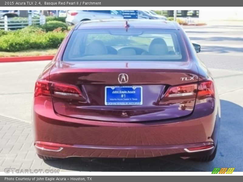 Basque Red Pearl II / Parchment 2015 Acura TLX 2.4