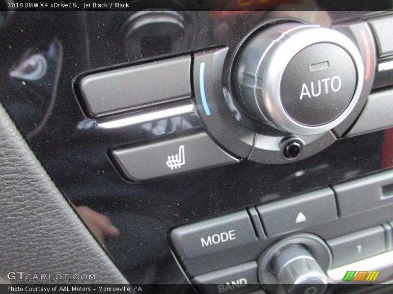 Controls of 2018 X4 xDrive28i