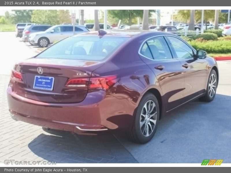 Basque Red Pearl II / Parchment 2015 Acura TLX 2.4