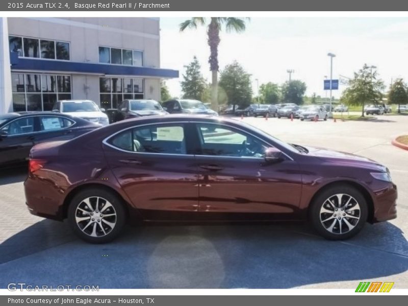 Basque Red Pearl II / Parchment 2015 Acura TLX 2.4