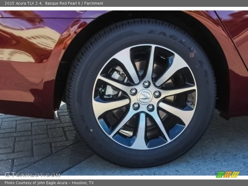 Basque Red Pearl II / Parchment 2015 Acura TLX 2.4