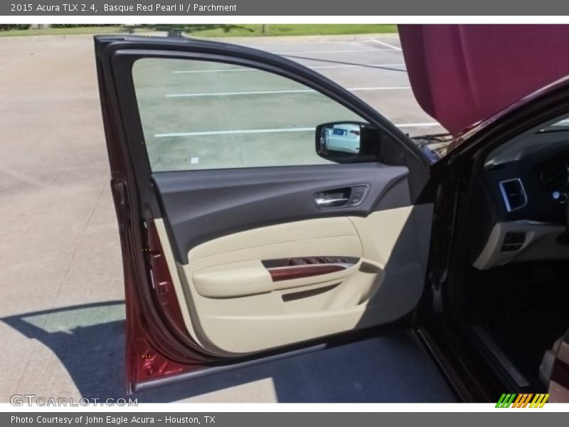 Basque Red Pearl II / Parchment 2015 Acura TLX 2.4