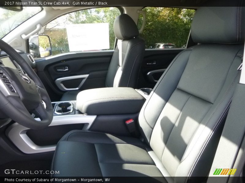 Gun Metallic / Black 2017 Nissan Titan SL Crew Cab 4x4