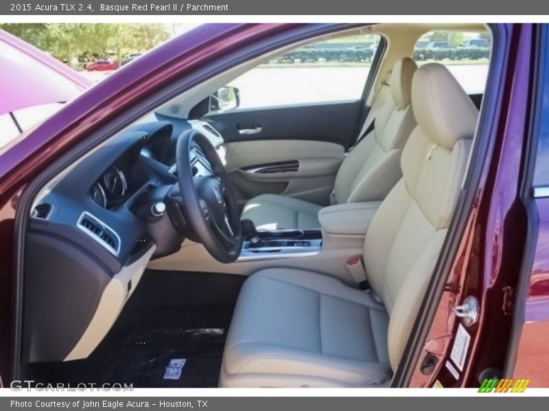 Basque Red Pearl II / Parchment 2015 Acura TLX 2.4