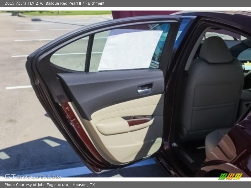 Basque Red Pearl II / Parchment 2015 Acura TLX 2.4