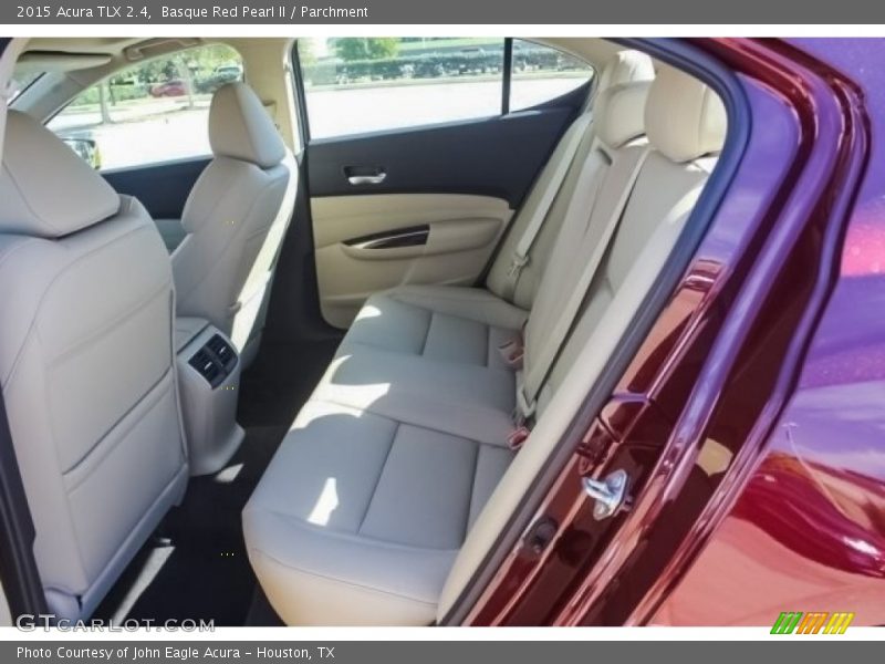 Basque Red Pearl II / Parchment 2015 Acura TLX 2.4