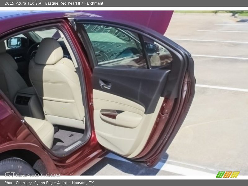 Basque Red Pearl II / Parchment 2015 Acura TLX 2.4