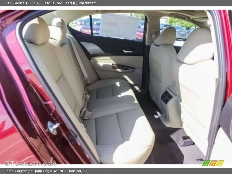 Basque Red Pearl II / Parchment 2015 Acura TLX 2.4