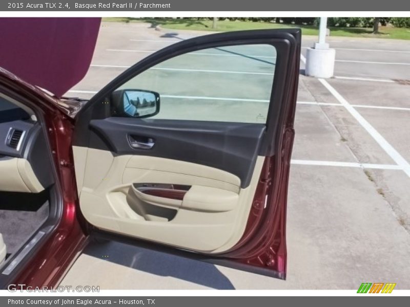 Basque Red Pearl II / Parchment 2015 Acura TLX 2.4