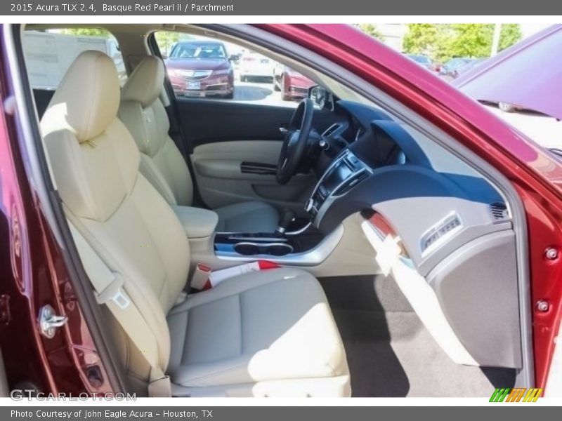 Basque Red Pearl II / Parchment 2015 Acura TLX 2.4