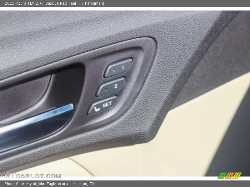 Basque Red Pearl II / Parchment 2015 Acura TLX 2.4