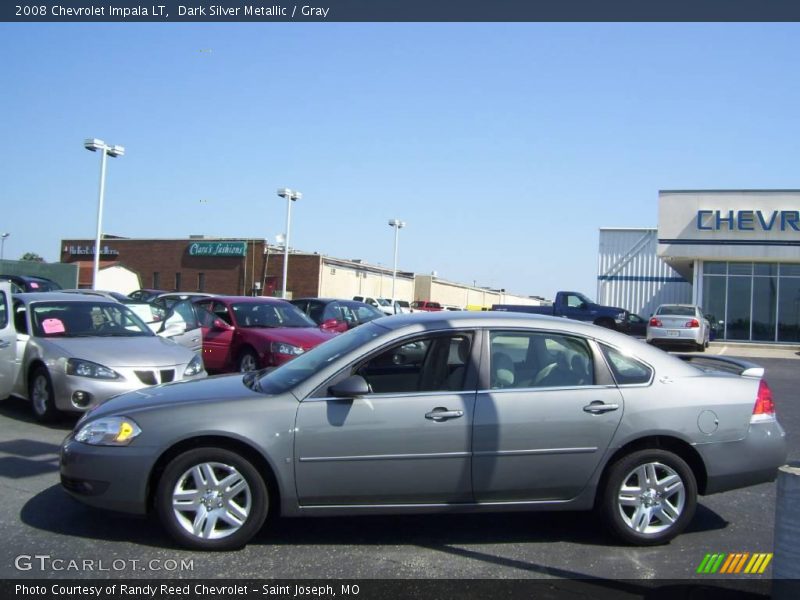 Dark Silver Metallic / Gray 2008 Chevrolet Impala LT