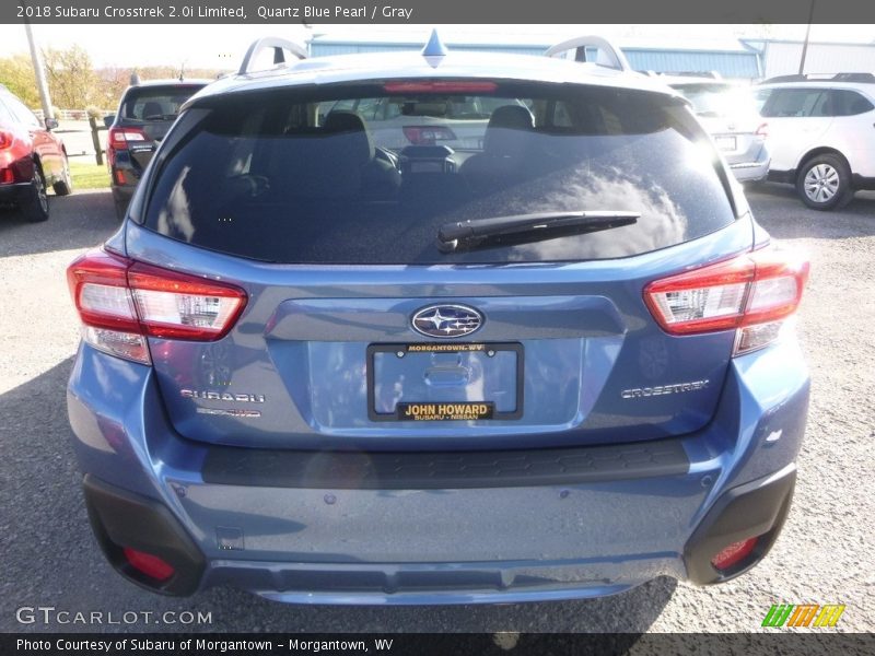 Quartz Blue Pearl / Gray 2018 Subaru Crosstrek 2.0i Limited