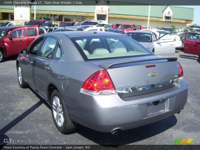 Dark Silver Metallic / Gray 2008 Chevrolet Impala LT