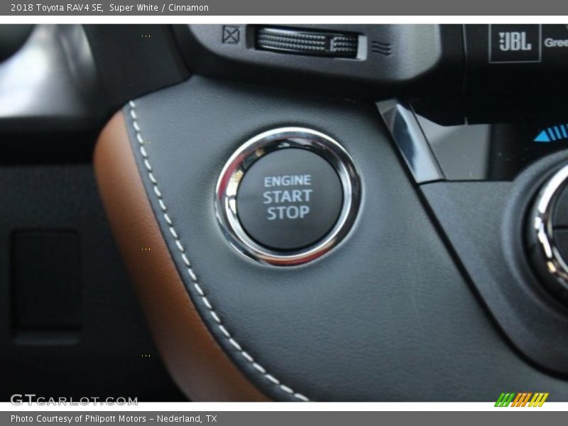 Controls of 2018 RAV4 SE