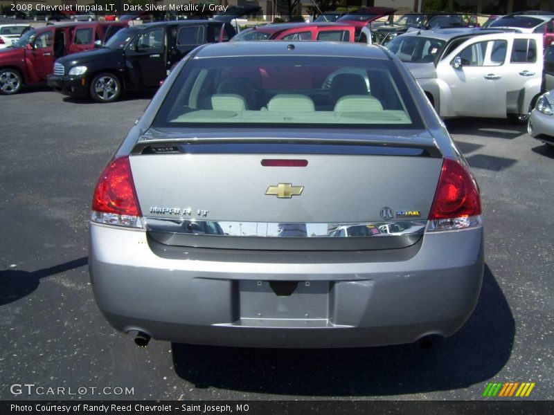 Dark Silver Metallic / Gray 2008 Chevrolet Impala LT