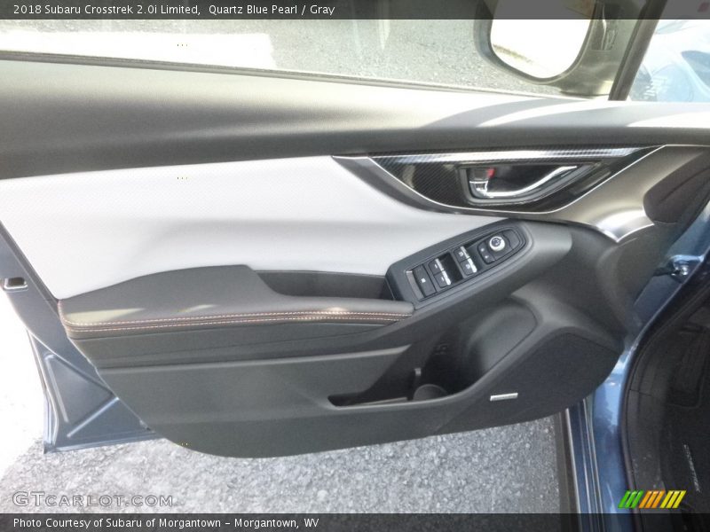 Quartz Blue Pearl / Gray 2018 Subaru Crosstrek 2.0i Limited