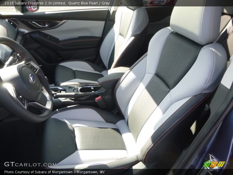 Quartz Blue Pearl / Gray 2018 Subaru Crosstrek 2.0i Limited