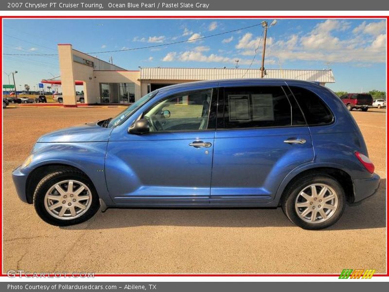 Ocean Blue Pearl / Pastel Slate Gray 2007 Chrysler PT Cruiser Touring