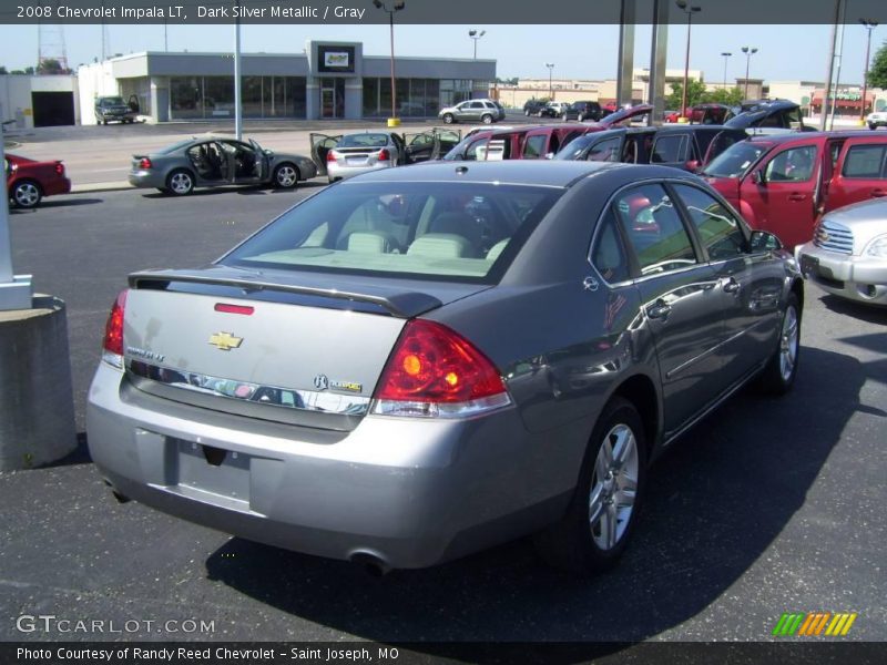 Dark Silver Metallic / Gray 2008 Chevrolet Impala LT