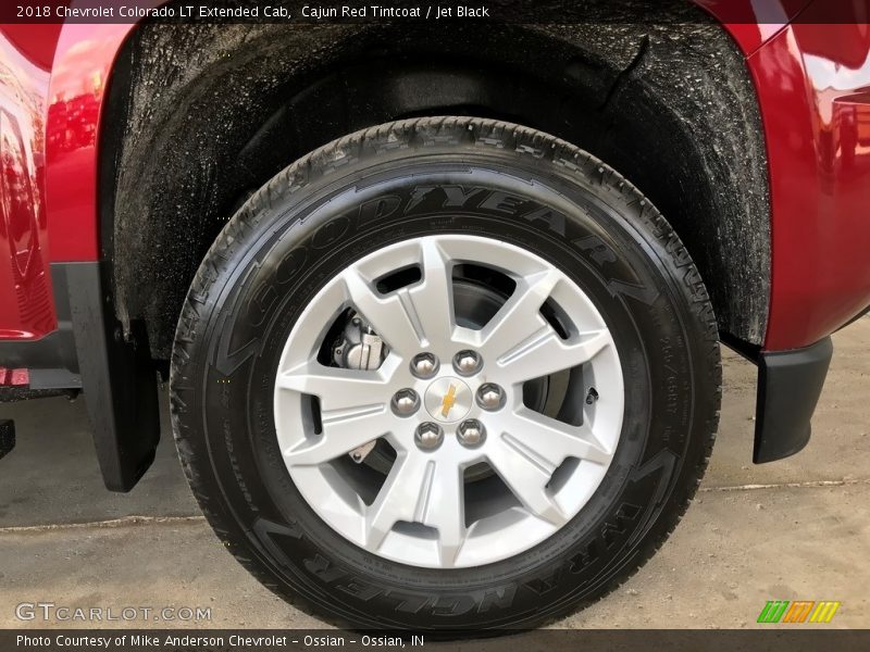 Cajun Red Tintcoat / Jet Black 2018 Chevrolet Colorado LT Extended Cab