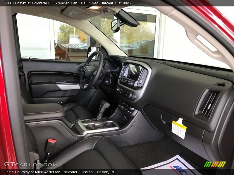 Cajun Red Tintcoat / Jet Black 2018 Chevrolet Colorado LT Extended Cab