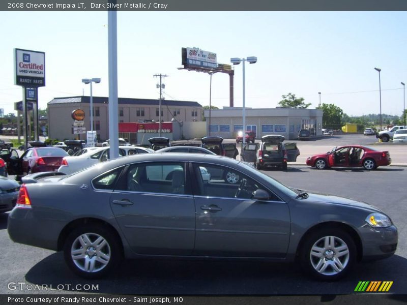 Dark Silver Metallic / Gray 2008 Chevrolet Impala LT
