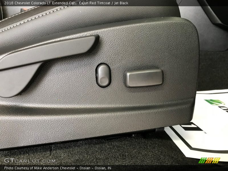 Cajun Red Tintcoat / Jet Black 2018 Chevrolet Colorado LT Extended Cab