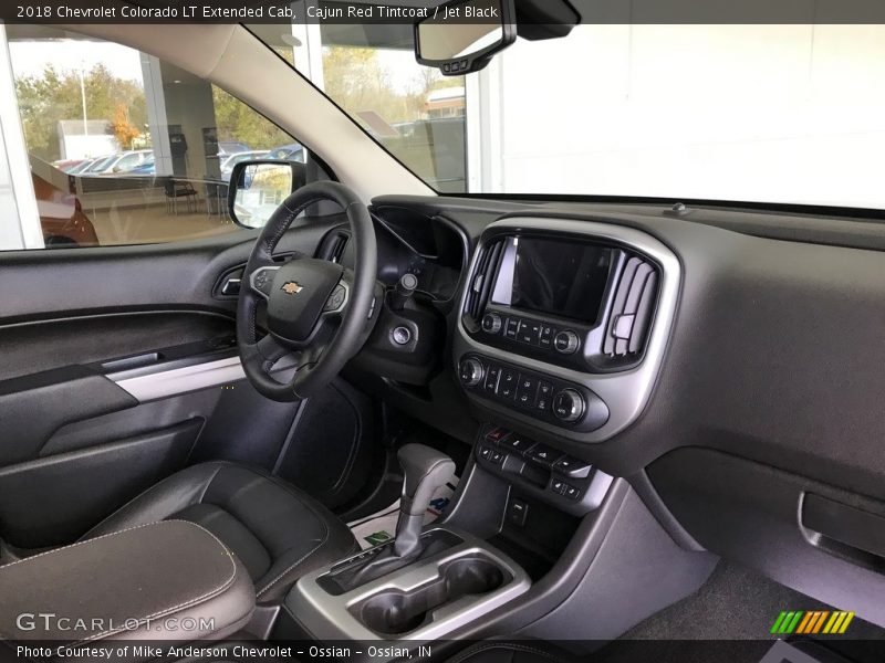 Cajun Red Tintcoat / Jet Black 2018 Chevrolet Colorado LT Extended Cab