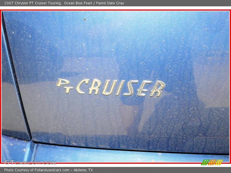 Ocean Blue Pearl / Pastel Slate Gray 2007 Chrysler PT Cruiser Touring