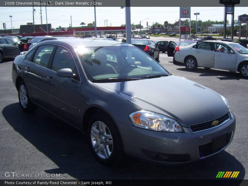 Dark Silver Metallic / Gray 2008 Chevrolet Impala LT