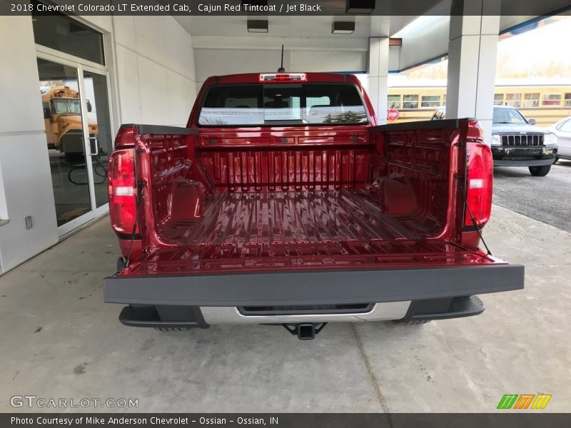 Cajun Red Tintcoat / Jet Black 2018 Chevrolet Colorado LT Extended Cab