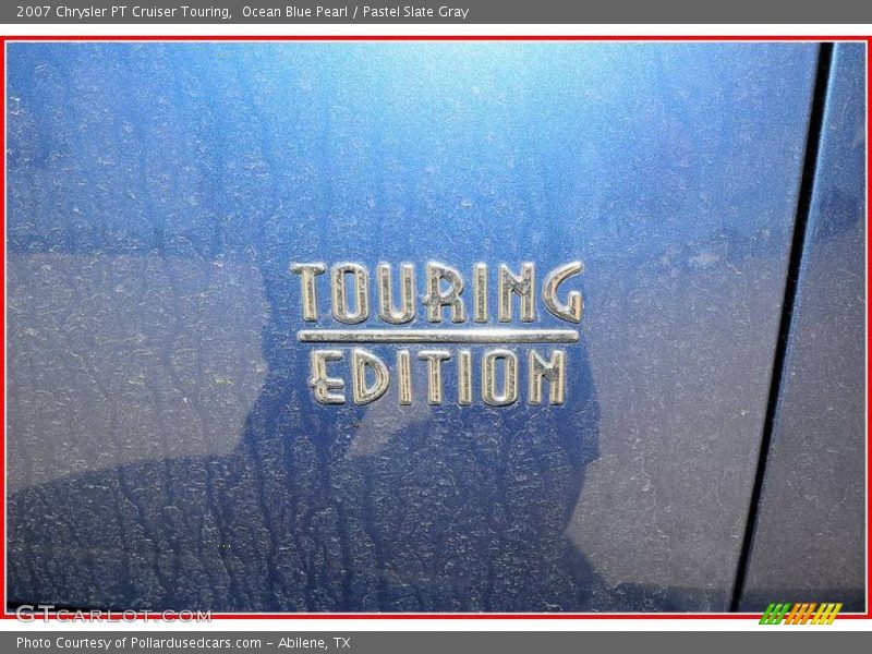 Ocean Blue Pearl / Pastel Slate Gray 2007 Chrysler PT Cruiser Touring