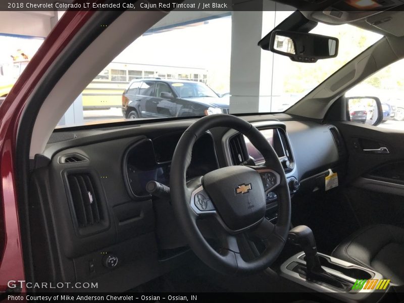 Cajun Red Tintcoat / Jet Black 2018 Chevrolet Colorado LT Extended Cab