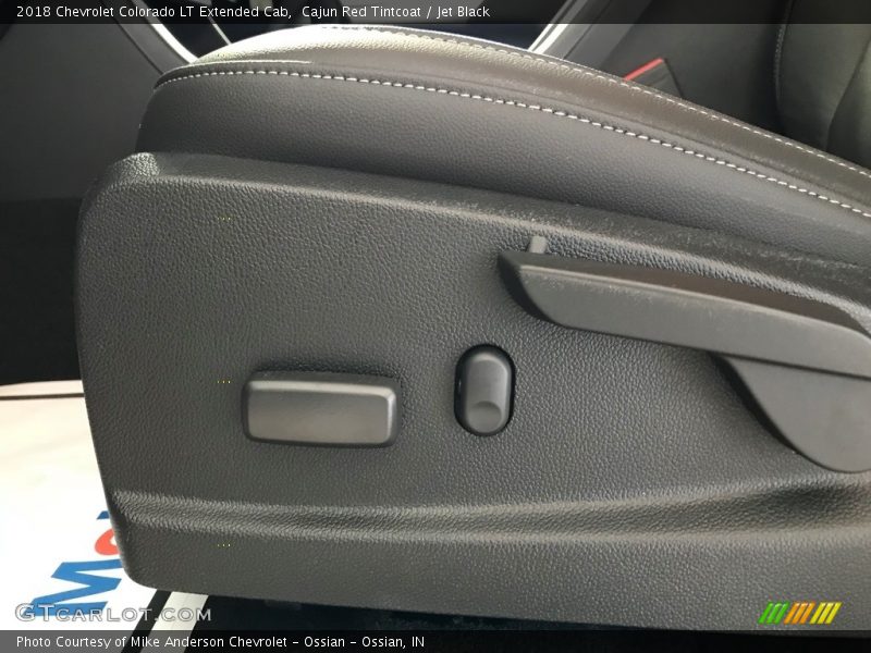 Cajun Red Tintcoat / Jet Black 2018 Chevrolet Colorado LT Extended Cab