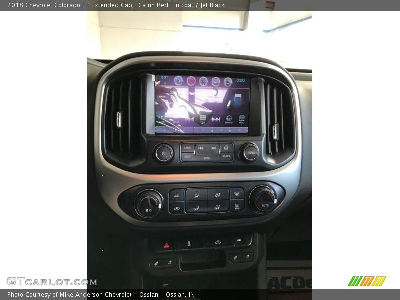 Cajun Red Tintcoat / Jet Black 2018 Chevrolet Colorado LT Extended Cab