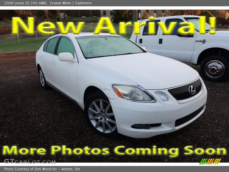 Crystal White / Cashmere 2006 Lexus GS 300 AWD