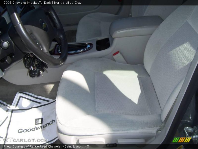 Dark Silver Metallic / Gray 2008 Chevrolet Impala LT