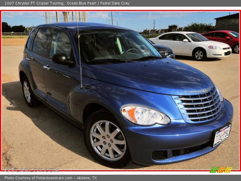 Ocean Blue Pearl / Pastel Slate Gray 2007 Chrysler PT Cruiser Touring
