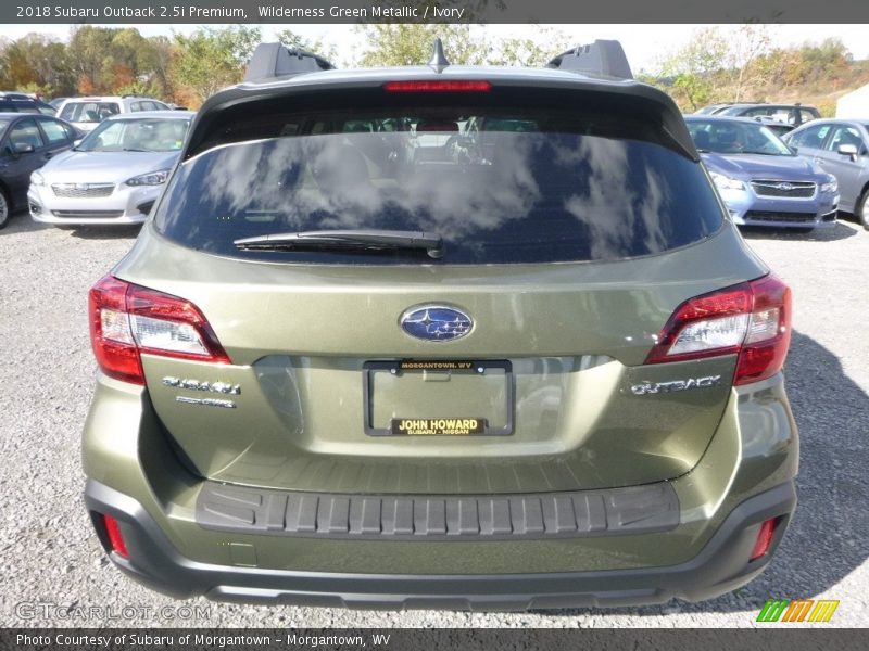 Wilderness Green Metallic / Ivory 2018 Subaru Outback 2.5i Premium