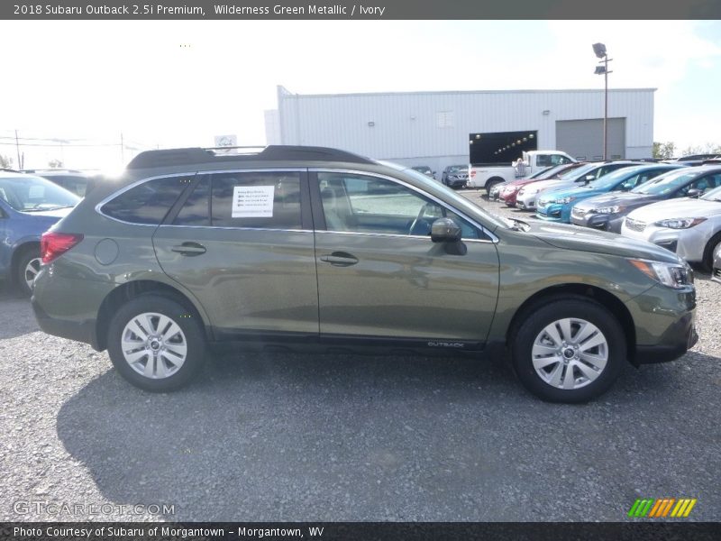 Wilderness Green Metallic / Ivory 2018 Subaru Outback 2.5i Premium