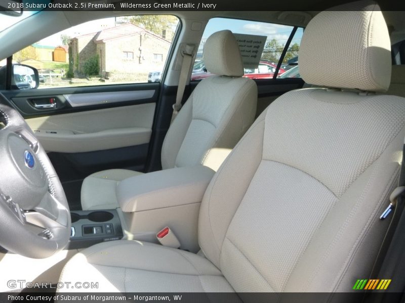Wilderness Green Metallic / Ivory 2018 Subaru Outback 2.5i Premium